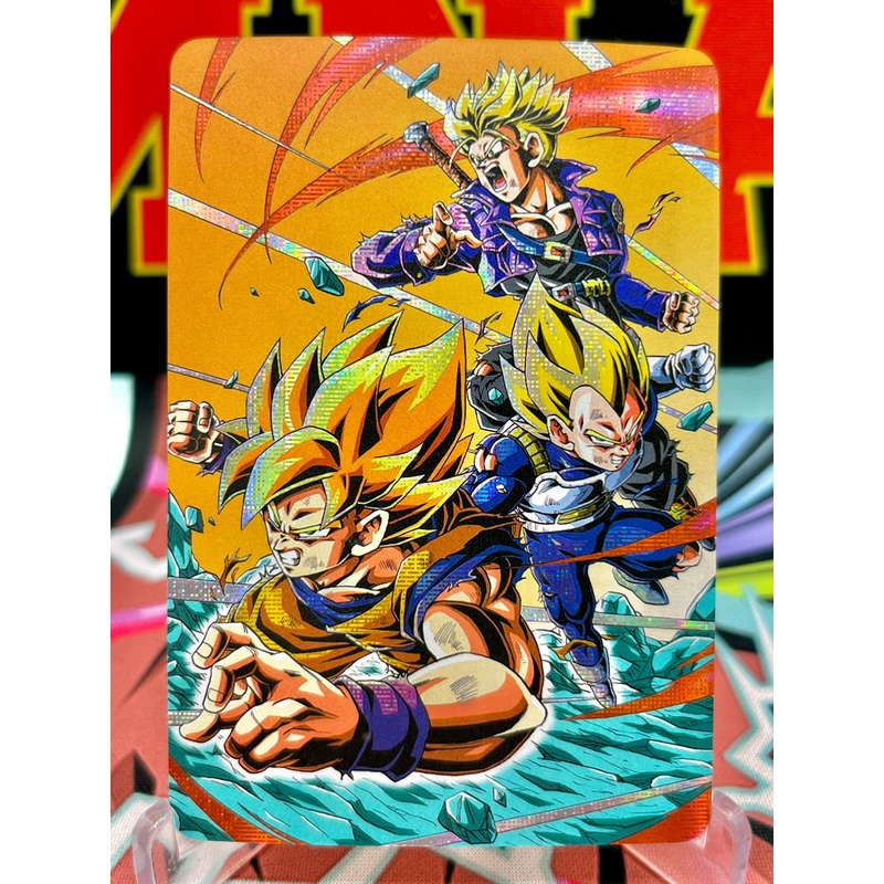 DBAC2-10 Goku, Vegeta, & Trunks Art Card