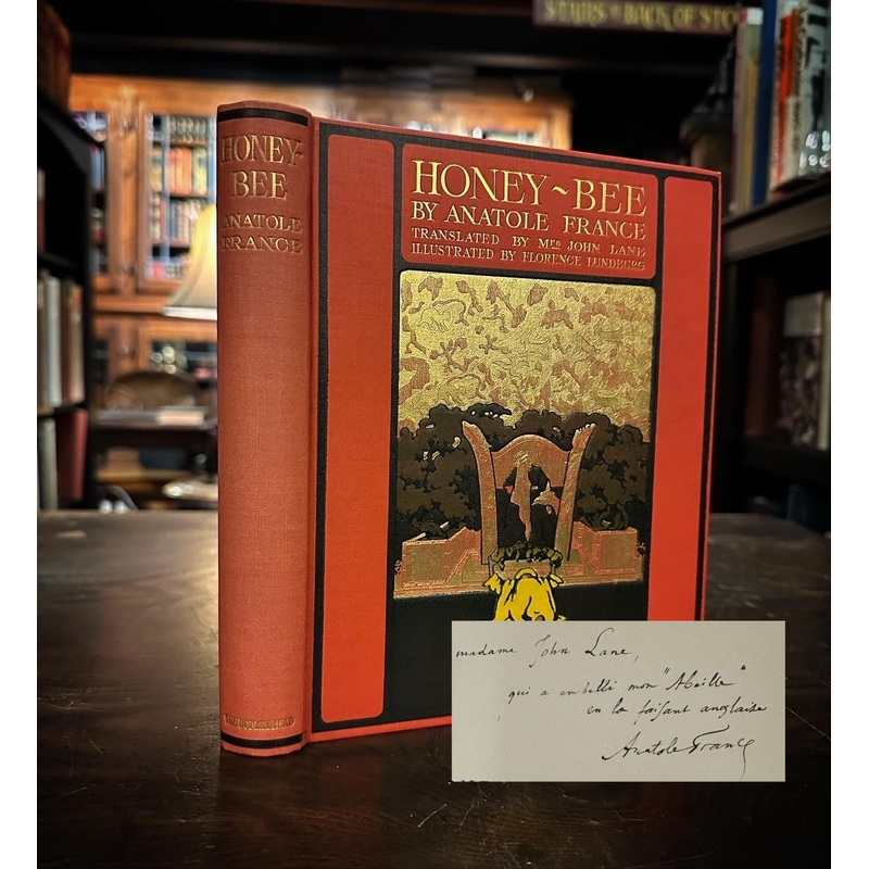 Honey Bee SIGNED by Anatole France