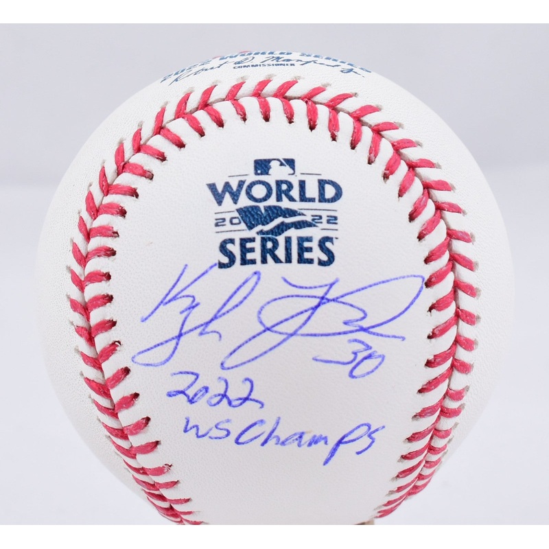 Kyle Tucker Autographed Rawlings WS OML Baseball w/ Insc- Beckett W Hologram