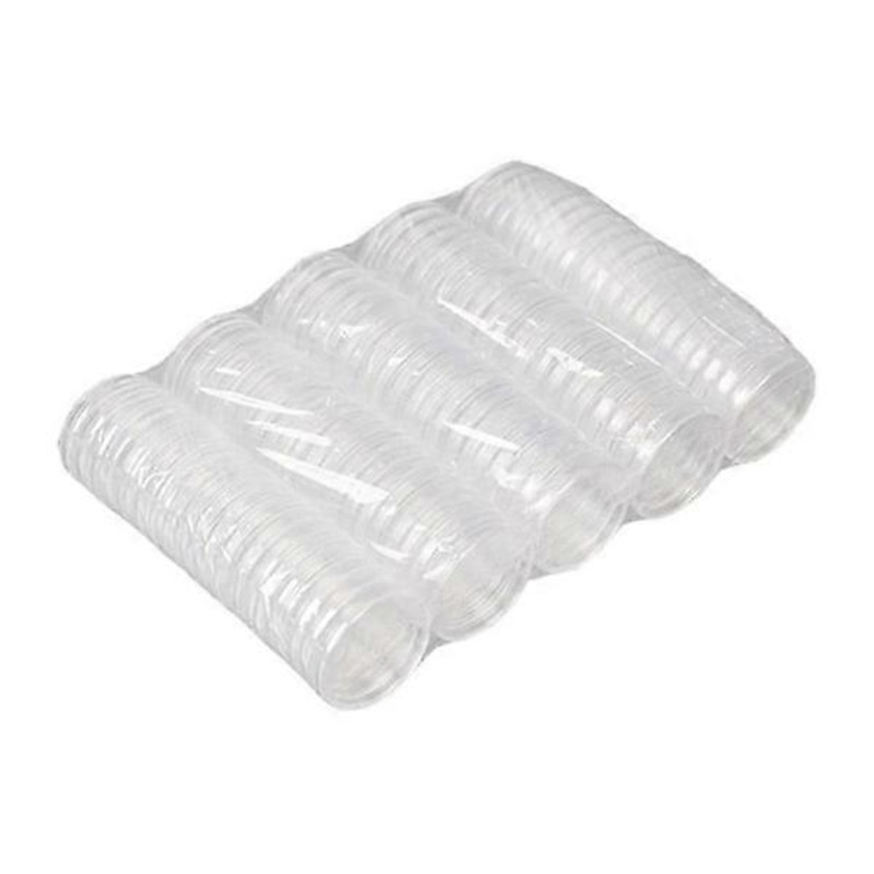 Transparent Coin Cases 100 pcs 1Oz 40mm Capsules Case Commemorative Coins