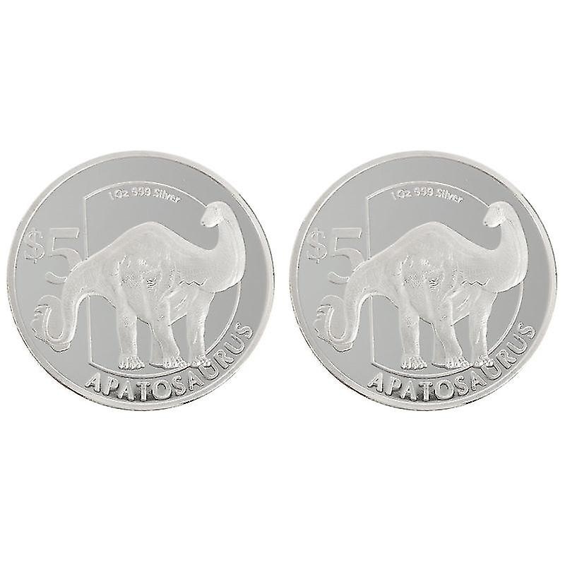 2pcs Animal Design Coins