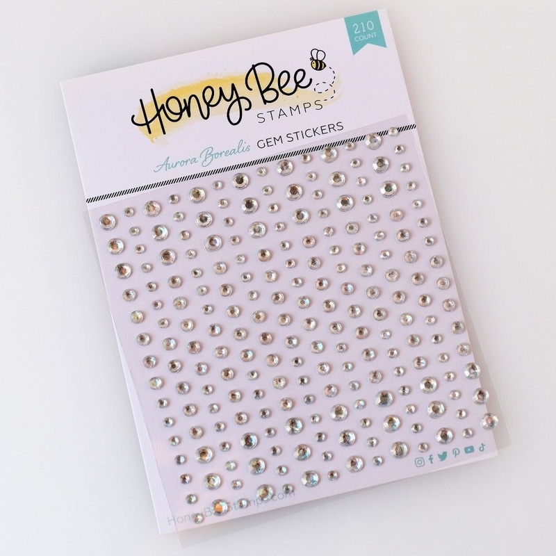 Aurora Borealis Gem Stickers – 210 Count