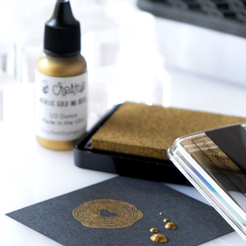 Bee Creative Ink Refill – Metallic Gold