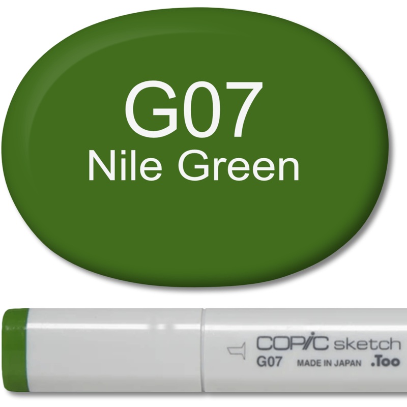 Copic Sketch Marker – G07 Nile Green