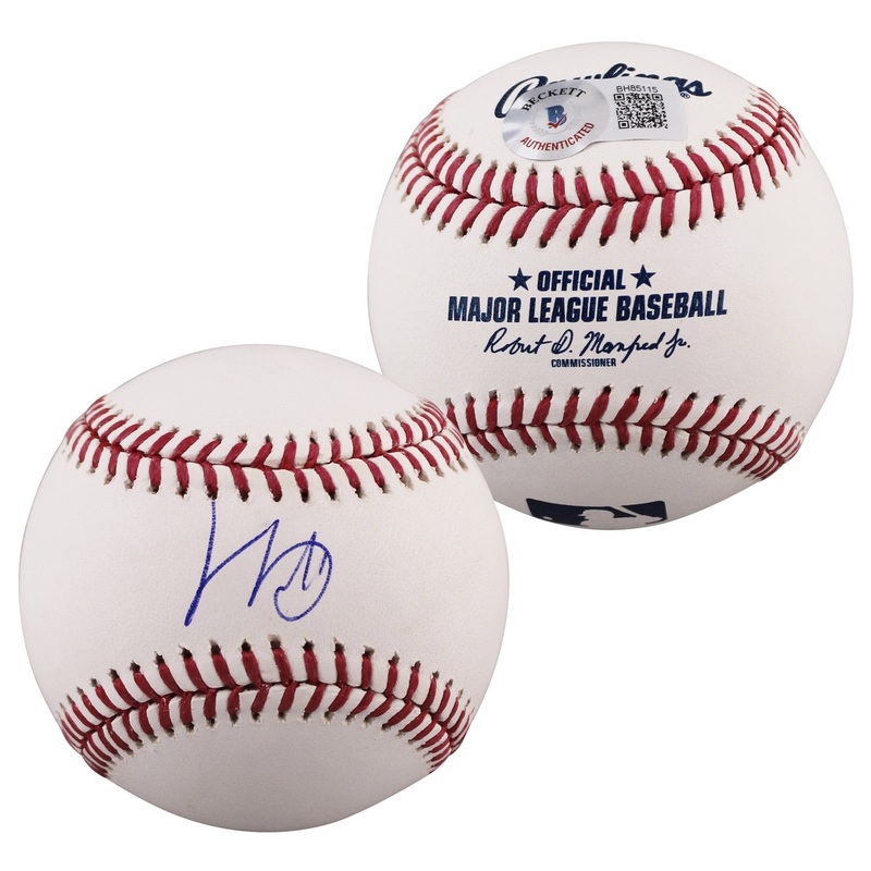 Mariners J.P. Crawford Authentic Signed OML Baseball Autographed BAS #BH85115
