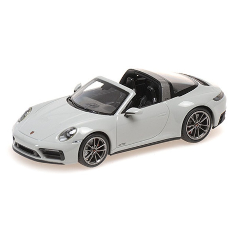 PORSCHE 911 (992) TARGA 4 GTS – 2022 – CHALK/GREY – 1:43 Scale Diecast Model Car