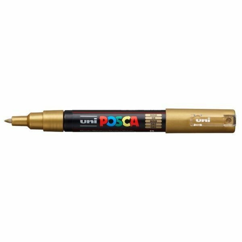 Uni Posca – PC-1M – Gold Extra-Fine Bullet Tip