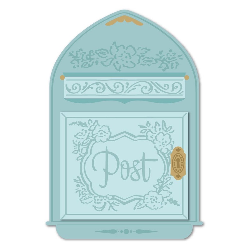 Vintage Mailbox A2 Card Base – Honey Cuts