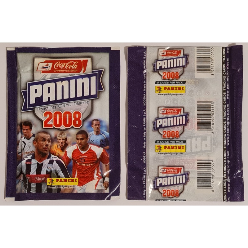 2008 Panini Coca Cola Championship Sealed Trading Card Game Booster Pack