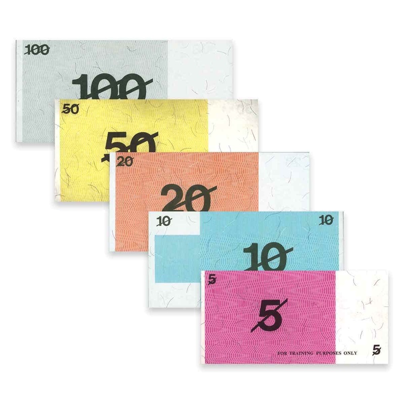 $5 – $100 NPA Training 5-Note-Set
