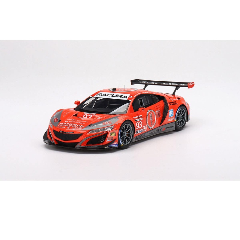 Acura NSX GT3 EVO22 #93 WTR Racers Edge Motorsports  2022 IMSA  Sebring 12 Hrs – 1:18 Scale Resin Model Car