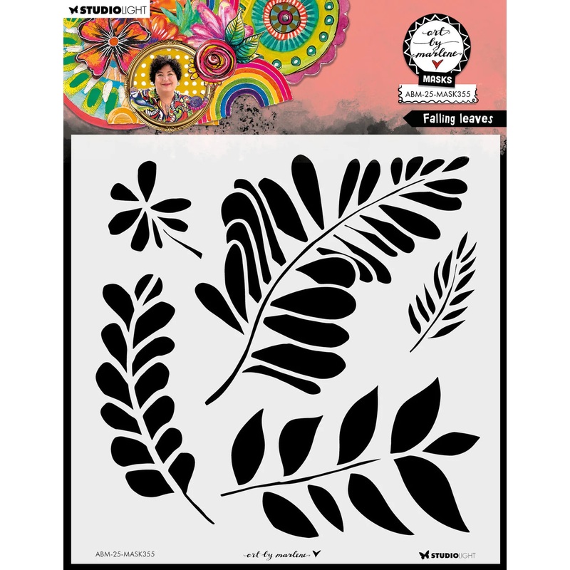 Art By Marlene Mask Falling Leaves Art By Marlene 1 Piece