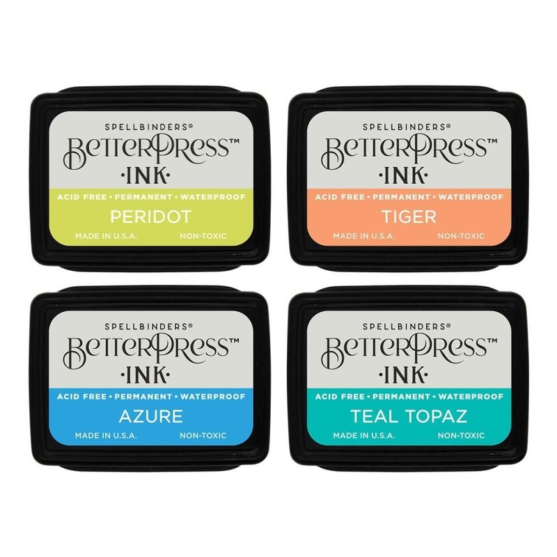 BetterPress Ink Spellbinders – Tropical