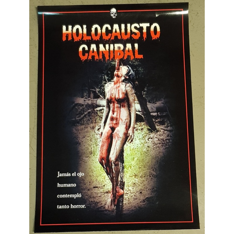 Cannibal Holocaust 18×12 Spanish Reprint Poster