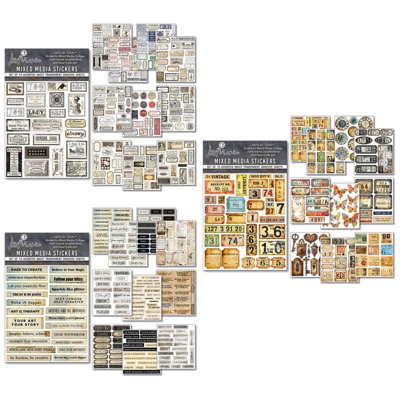 Ciao Bella Mixed Media Sticker Bundle