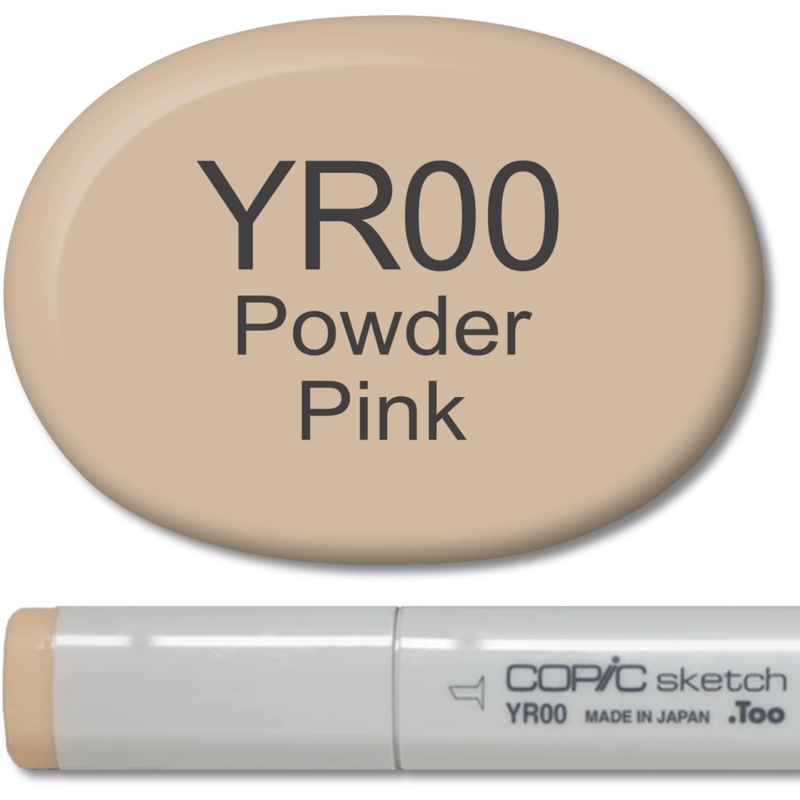 Copic Sketch Marker – YR00 Powder Pink