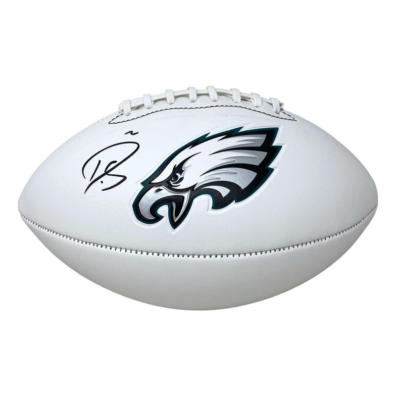 Darius Slay Signed Philadelphia Eagles Logo Football BAS