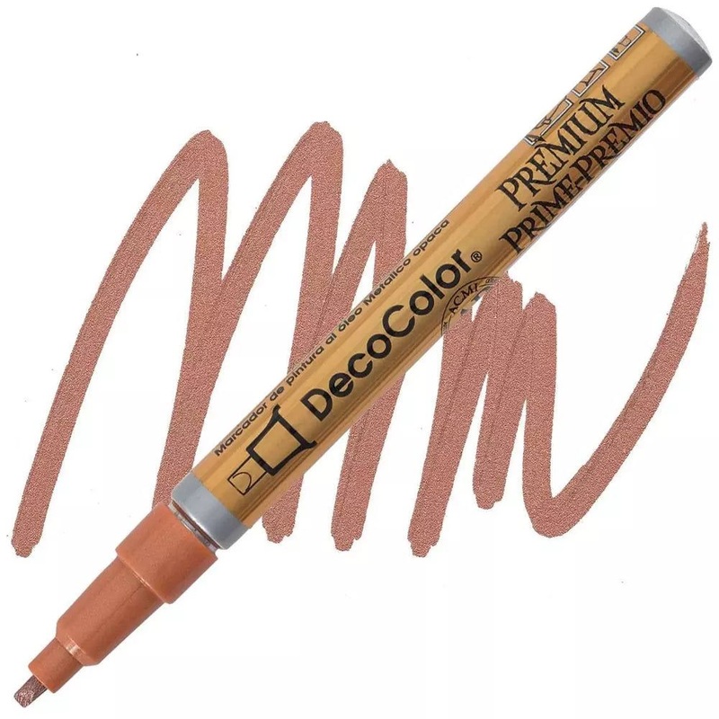 DecoColor Premium Paint Marker 2mm Leafing Tip – Copper