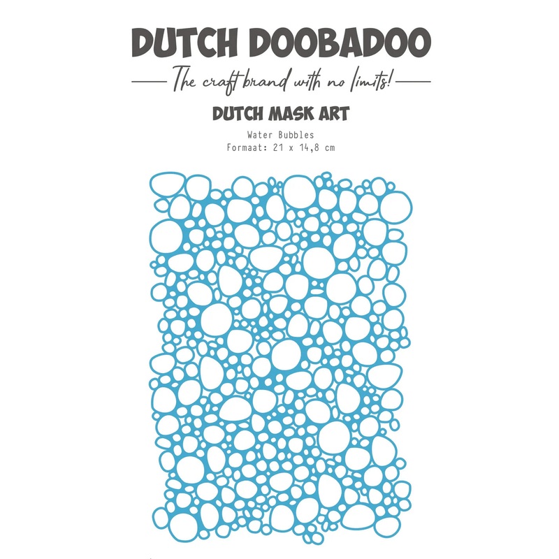 Dutch Doobadoo – Mask Art Water Bubbles A5