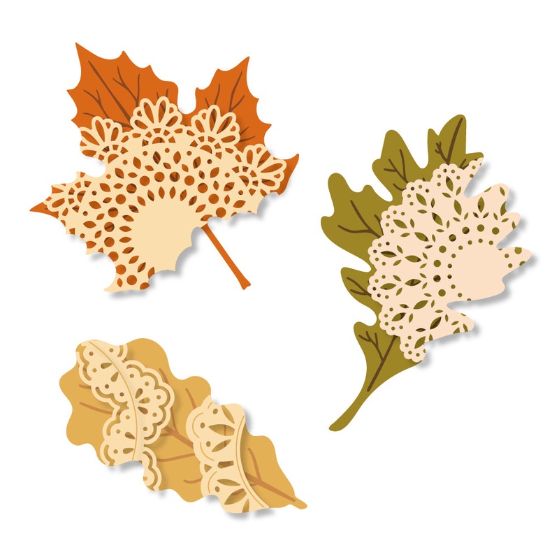 Lovely Layers: Boho Leaves – Honey Cuts