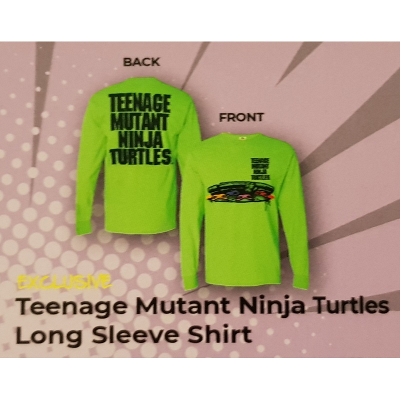 Teenage Mutant Ninja Turtles Movie Long-Sleeve T-shirt L