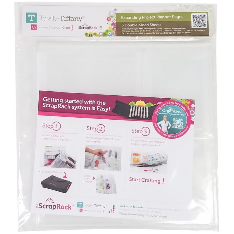 Totally Tiffany ScrapRack Expanding Project Planner