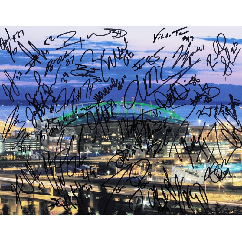 2012 Team Signed Autographed 11×14 Photo Kam Chancellor & Richard Sherman 244026
