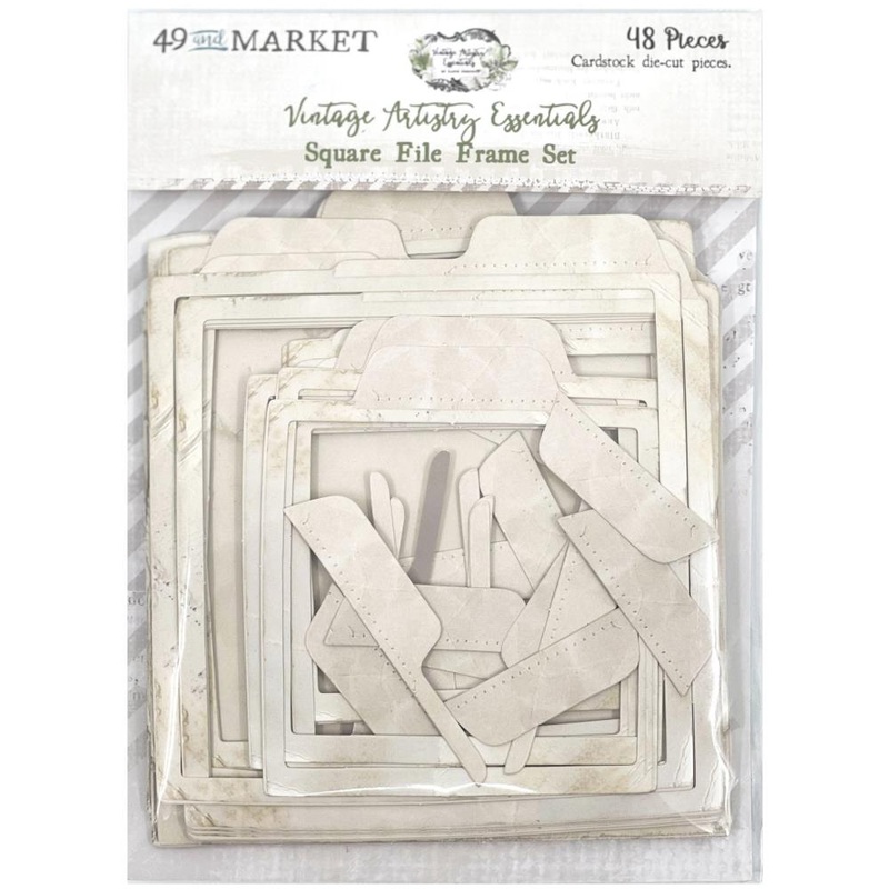 49 and Market Vintage Artistry Essentials File Frame Set Square