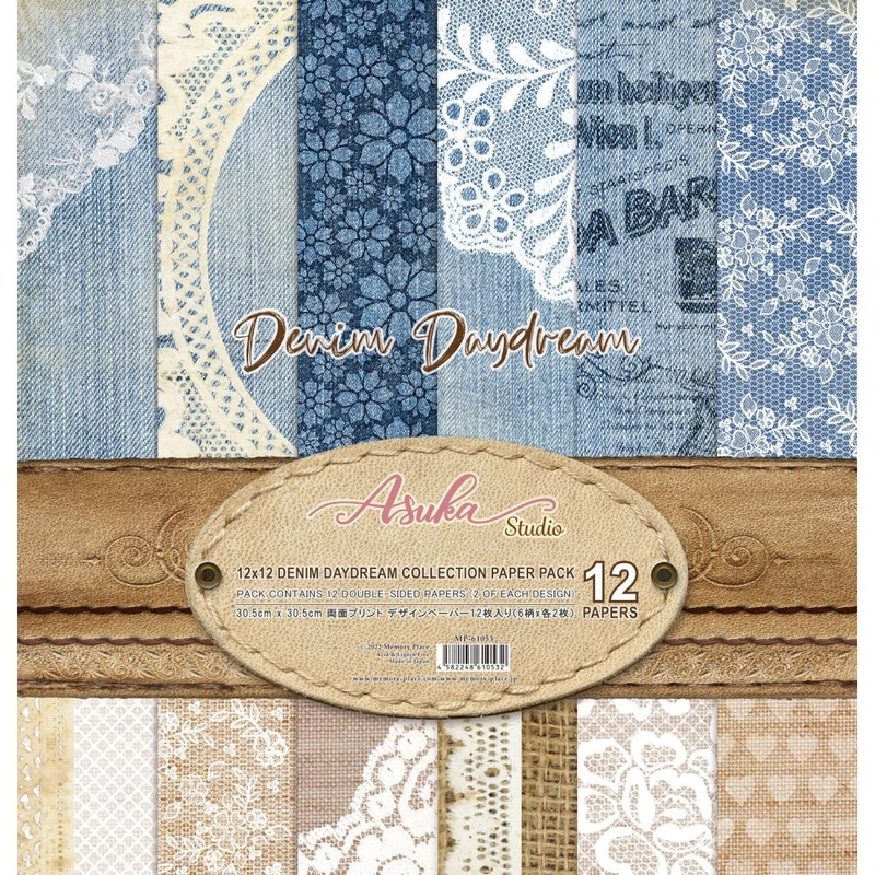 Asuka Studio Collection Pack 12X12 Denim Daydream