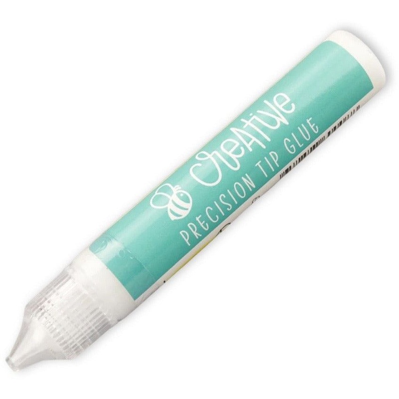 Bee Creative Easy Squeeze Precision Tip Glue – Dries Clear