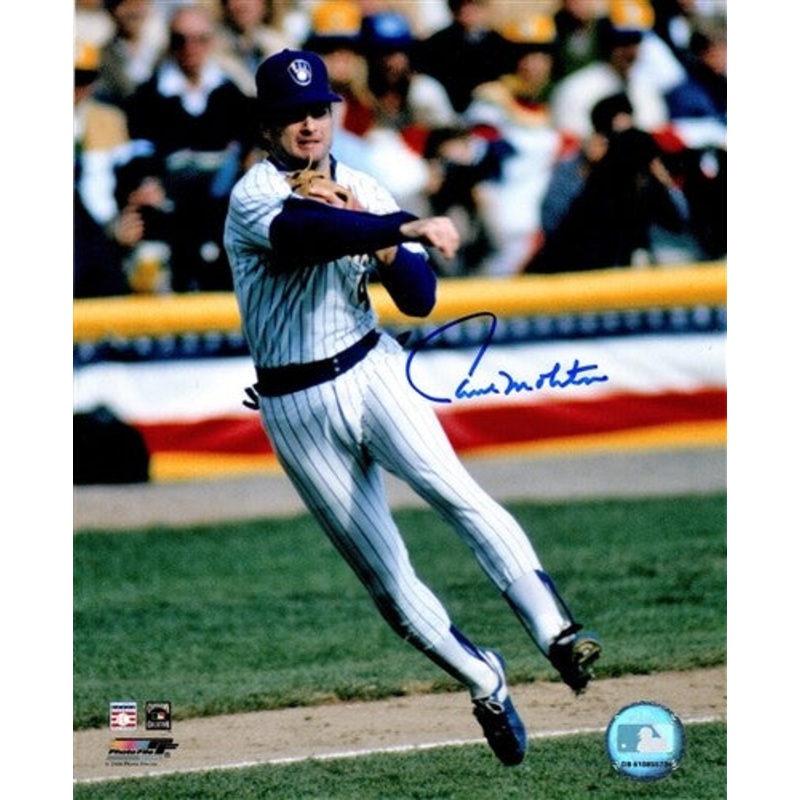 Brewers 2004 Hall of Famer PAUL MOLITOR Signed 8×10 AUTO Photo #10 AUTO