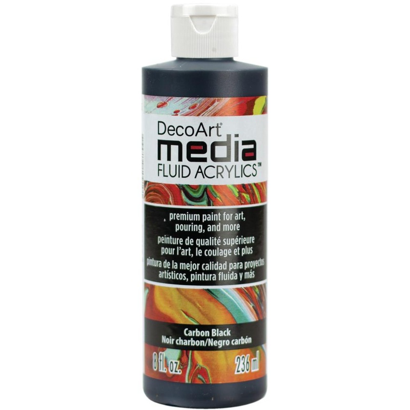 DecoArt Media Fluid Acrylics Paint 8oz – VARIOUS COLORS
