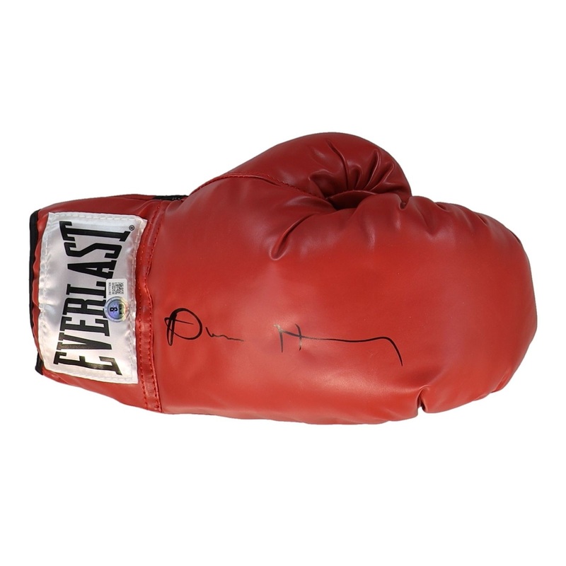 Devin Haney Signed Red Everlast Right Hand Glove BAS