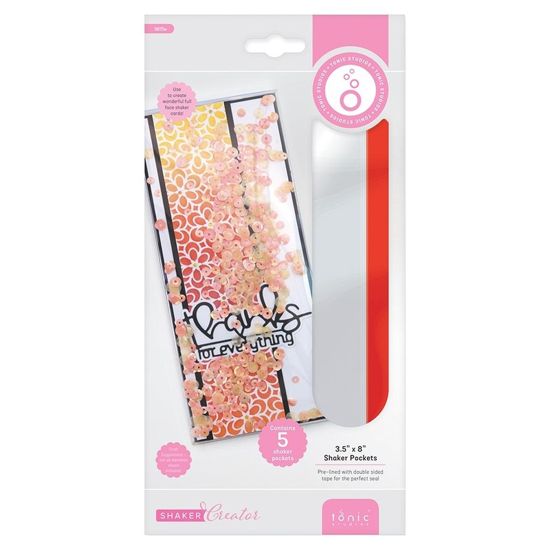 Tonic Studios Shaker Creator Shaker Pockets 5/Pkg 3.5X8