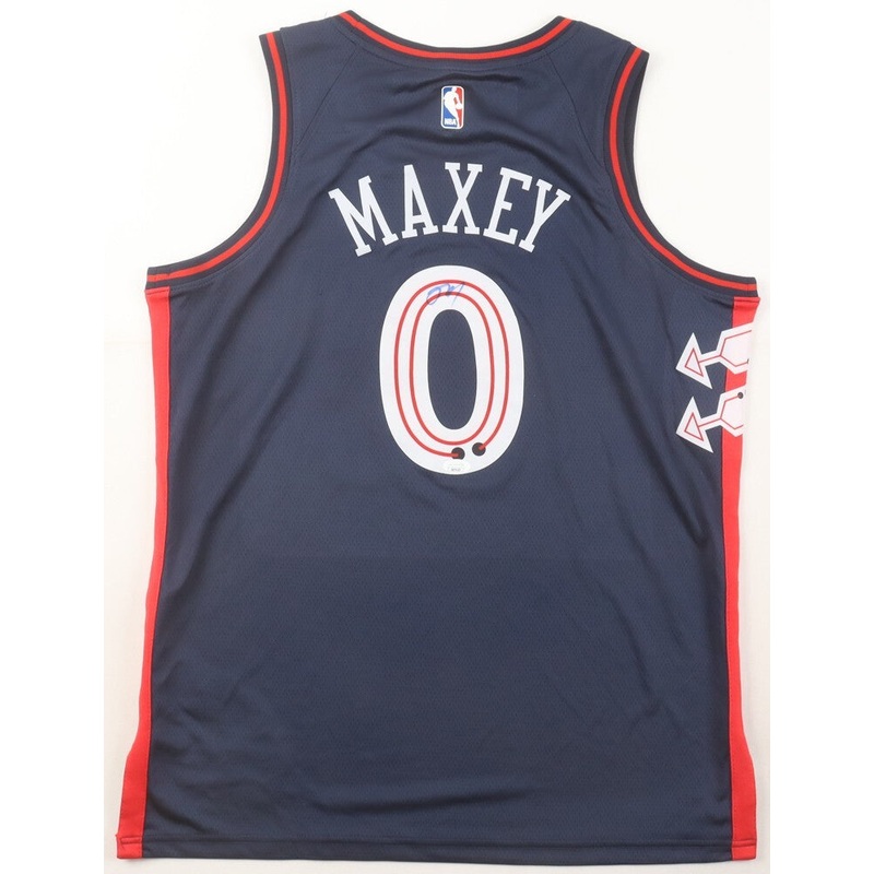 Tyrese Maxey Signed Philadelphia 76ers (JSA COA) Philly 2020 1st Round Pick