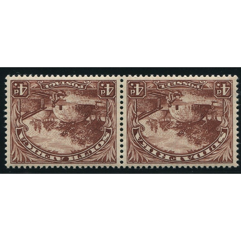 1932 ROTO 4d REDRAWN INVERTED WATERMARK- MNH – SACC 47bb