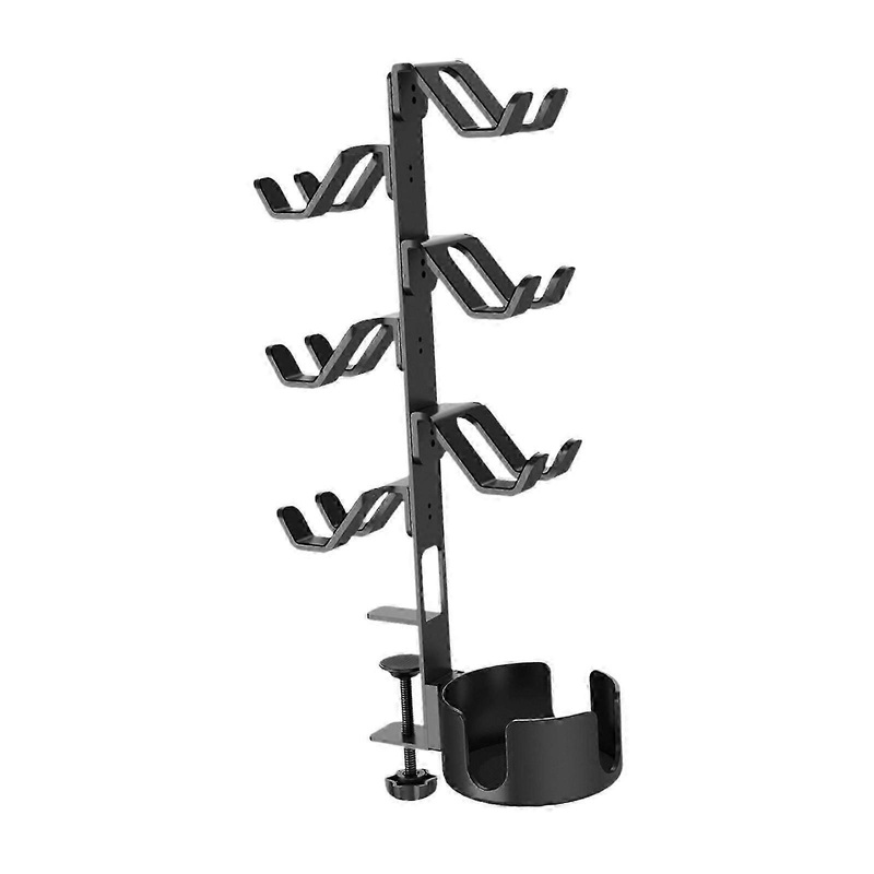 Game Controller Holder 3 Tier with Water Cup Support Practical Display Stand