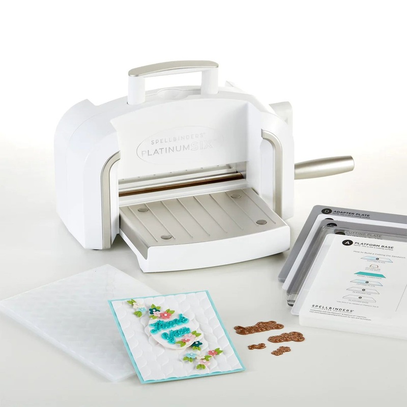 New & Improved Platinum SIX Die-Cutting Machine with Universal Plate Set