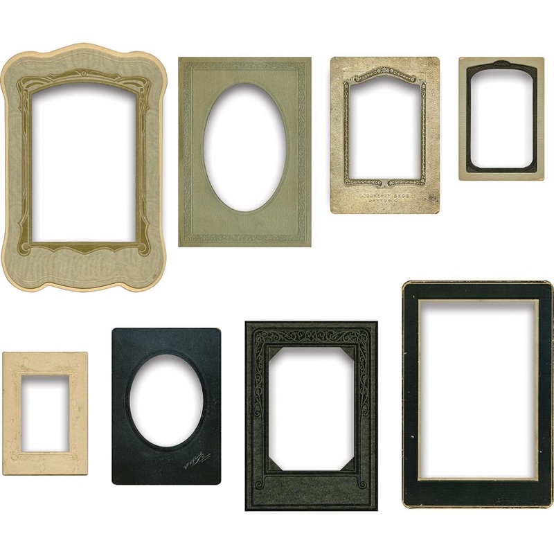 Tim Holtz Idea-Ology – Baseboard Frames 8/Pkg