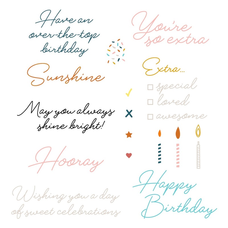 You’re So Extra – 4×6 Stamp Set