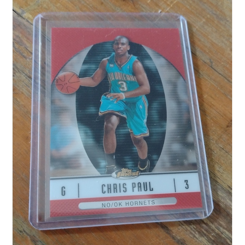 2006-07 Topps Finest Basketball Chris Paul (2nd year) Trading Card