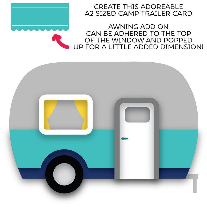 Camp Trailer Card – Honey Cuts