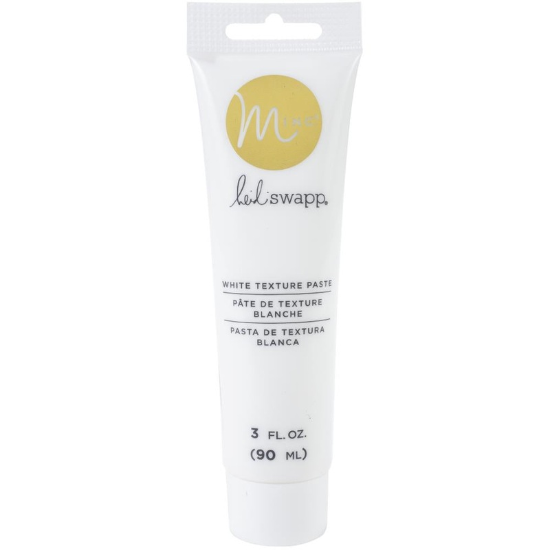 Heidi Swapp Minc Texture Paste 3oz – White