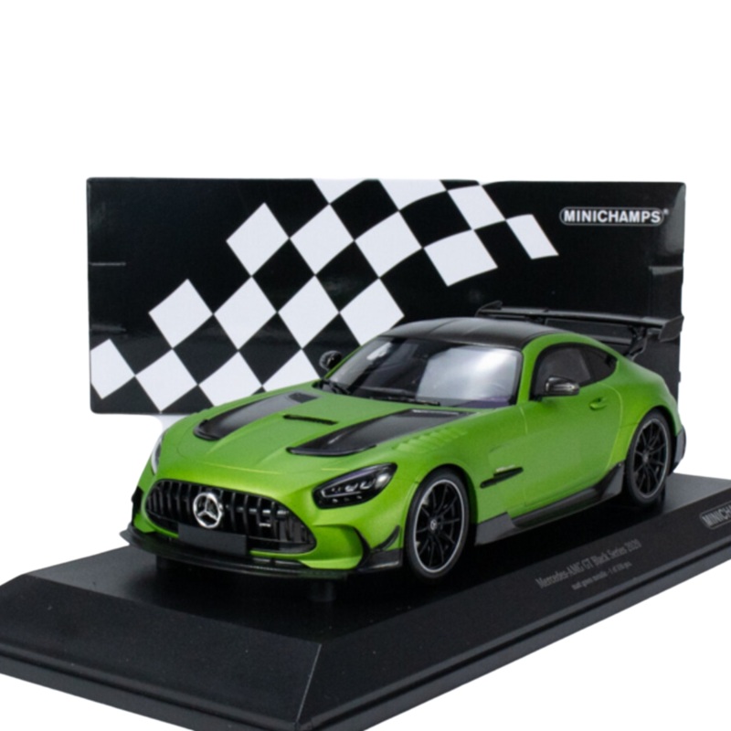 MERCEDES-AMG GT BLACK SERIES – 2020 – MATT GREEN METALLIC – 1:18 Scale Diecast Model Car