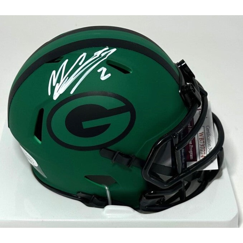 Packers MASON CROSBY Signed Riddell 2025 RAVE Speed Mini Helmet AUTO – BAS