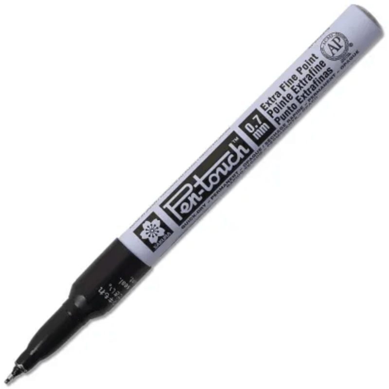 Pen-Touch Paint Marker – Black .7mm Extra Fine Tip