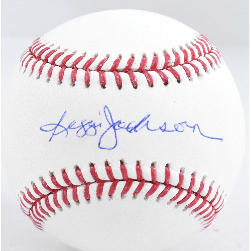 Reggie Jackson Autographed Rawlings OML Baseball – Beckett W Hologram *Blue