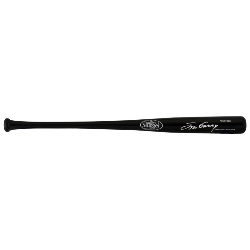 Steve Garvey Signed Louisville Slugger Pro Black Baseball Bat – (SCHWARTZ COA)
