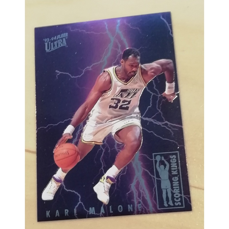 1993-94 Fleer Ultra Scoring Kings Karl Malone Trading Card