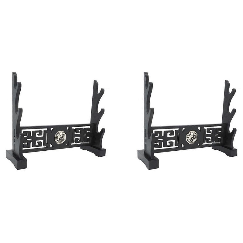 2X Sword Stand Weapon Display Stand Katana Genji Japanese Samurai Sword Blade Medieval Sword Stand –